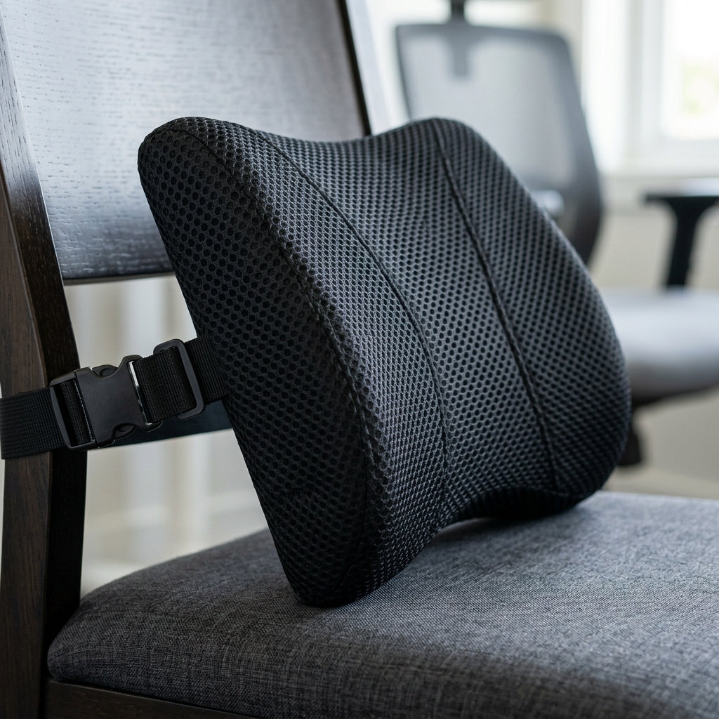Ergonomic Memory Foam Lumbar Support Posture Pillow